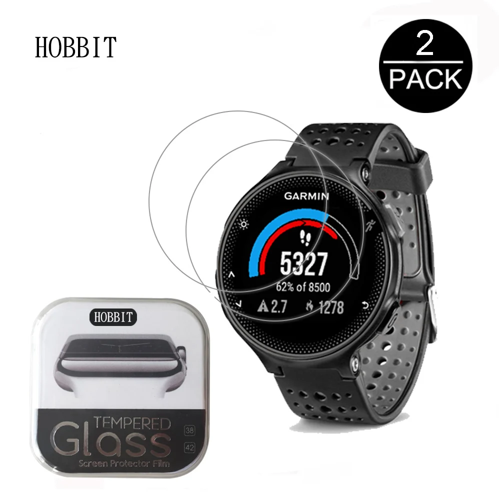 2 упаковки для Garmin Forerunner 235 Lite Смарт-часы 0,3 мм 2.5D Закаленное стекло Защита экрана против царапин Смарт-часы, пленка