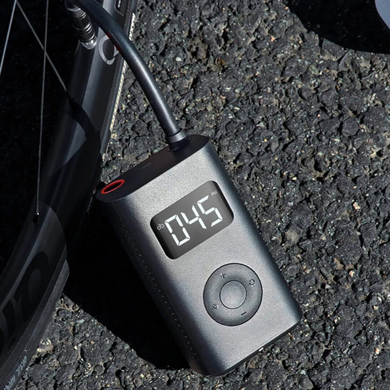 Xiaomi Mijia Надувное давление в шинах цифровой монитор портативный компрессор мульти-сопло для футбольного велосипеда умный дом
