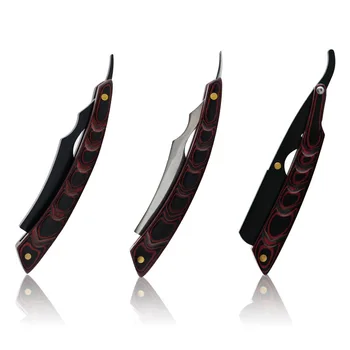 

3 Styles Barber Razor For Face Razors Are Made By Hand High Carbon Steel Folding Safety Straight Razors Shaving Knife G1118