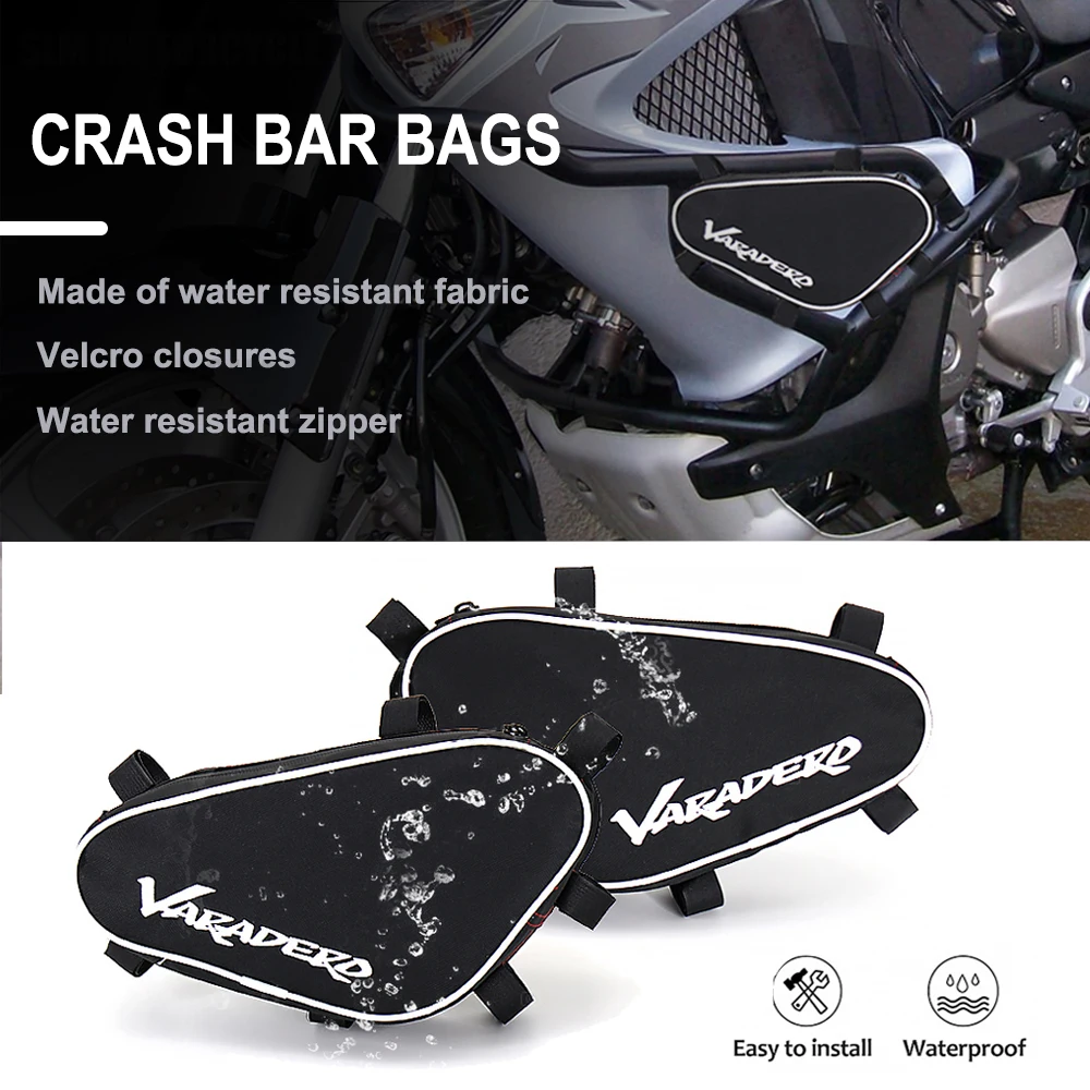 

New For Givi For Kappa Frame Crash Bars Waterproof Bag Repair Tool Placement Bag For Honda Varadero XL1000 2007-2013 Motorcycle