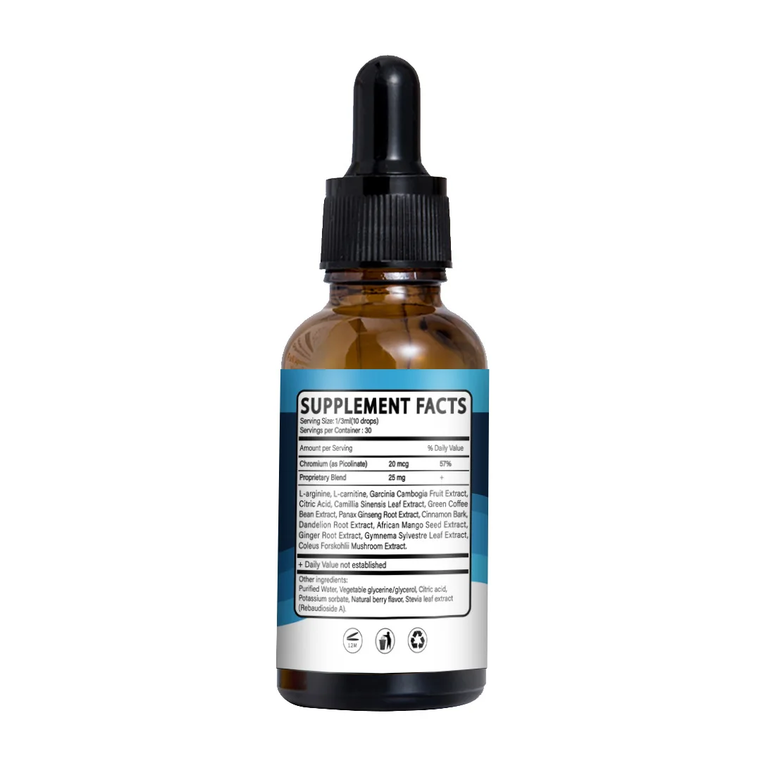 60ml GP Greenpeople Slimming BHB Keto Drops Oil Burning Fat Replenish Energy Consume Fat Ketogenic Weight Loss Drops Oil fat burning product