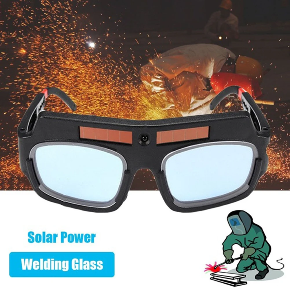 

Solar powered Anti-UV welding safety goggles work safety goggles windproof goggles work protection tactics dust proof goggles