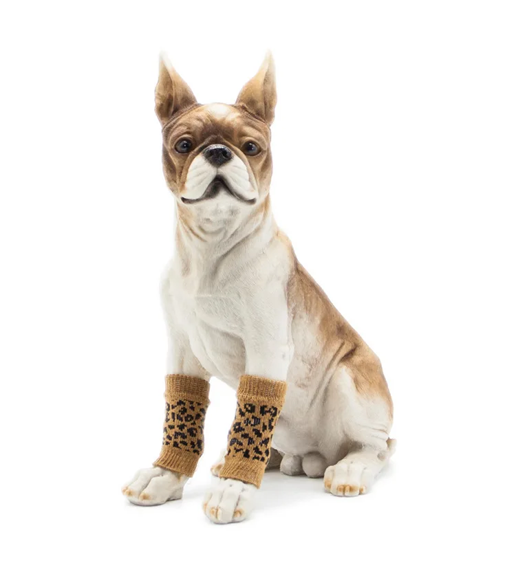 Smartpet зимнего теплого сна питомца собаки вязаные гетры Детские гольфы с