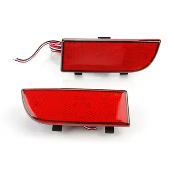 

Lamp LED Light Auto 2Pcs Rear Bumper Reflector Brake Replacement Parts