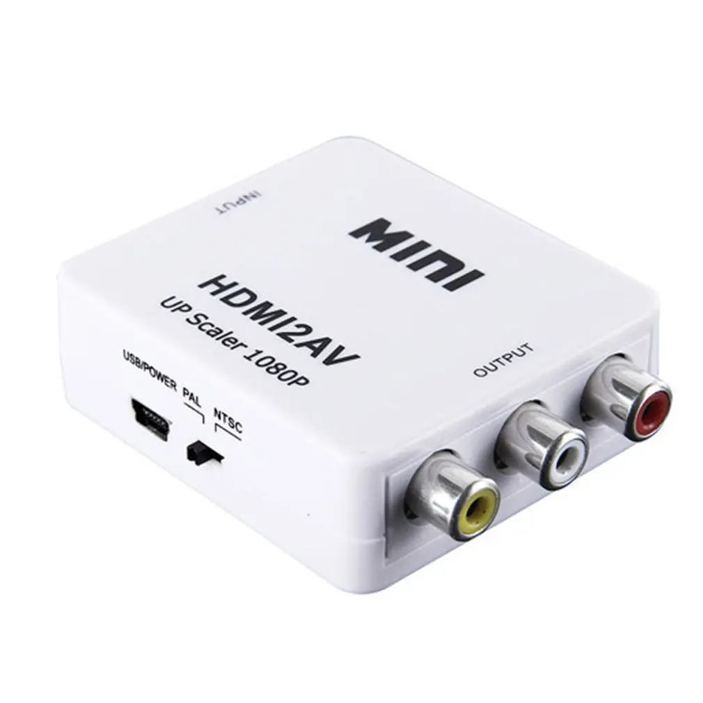 Hdmi в Av конвертер Hdmi2Av высокой четкости видео мини конвертер|Кабели VGA| |