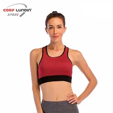 Спортивное женское нижнее белье, для бега, ударопрочный, для фитнеса, йоги, пуш-ап, быстросохнущие майки больших размеров, стильный, не стальной бюстгальтер с кольцом
