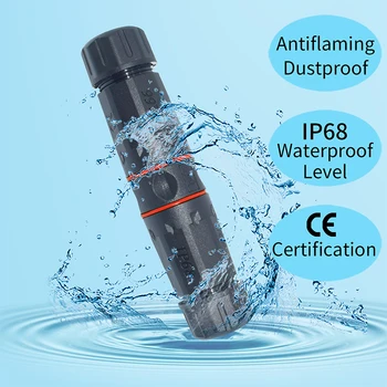 

RJ45 Waterproof Connector M20 IP68 Waterproof Network Through Connector 4.5-14.5mm Wire-To-Wre Connector