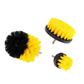 

Electric Cleaning Brush Heads Plastic Scrubber Clean Brushes Household Tool Brush Three-Piece Floor Brush Heads 3 Pieces