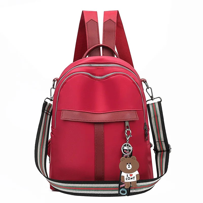 Стиль, простая универсальная школьная сумка, сумка три назначения, многофункциональный рюкзак большой емкости, рюкзак на плечо, Женский Крест