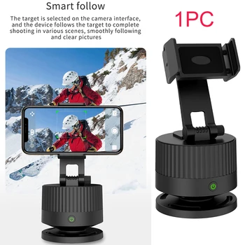 

Live Broadcast Desktop Gimbal Stabilizer AI Composition Smart Video Recording Blogger 360 Degree Rotation Auto Face Tracking