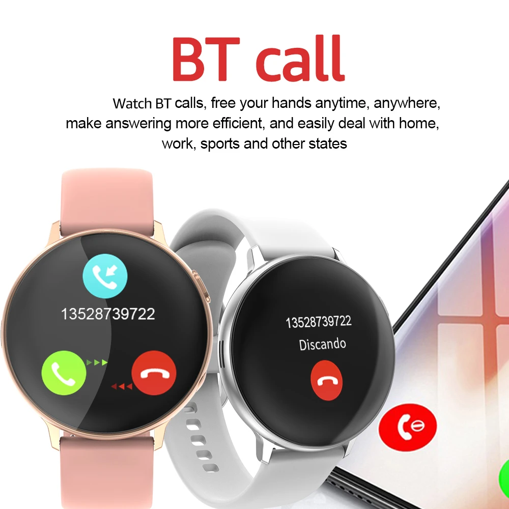 Новинка 2020 женские водонепроницаемые Смарт часы C6 Bluetooth для Apple IPhone Xiaomi