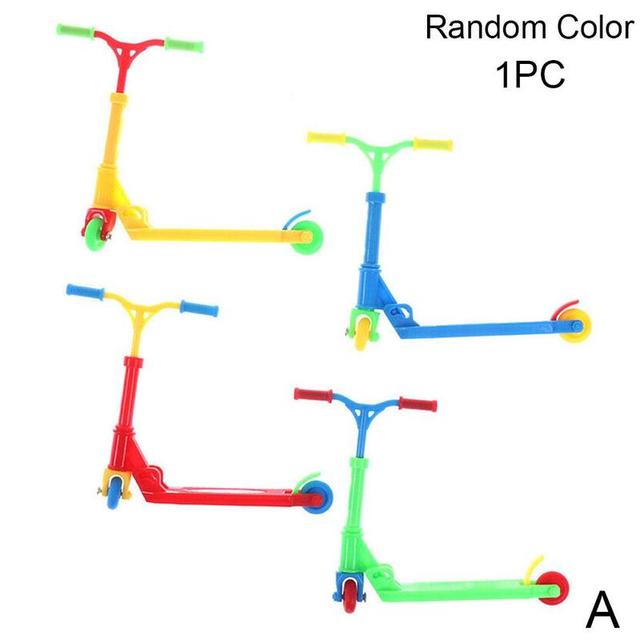 Scooter Two Wheels Scooter Children's Educational Bike Toy Skateboard Finger Scooter Fingerboard G8D8