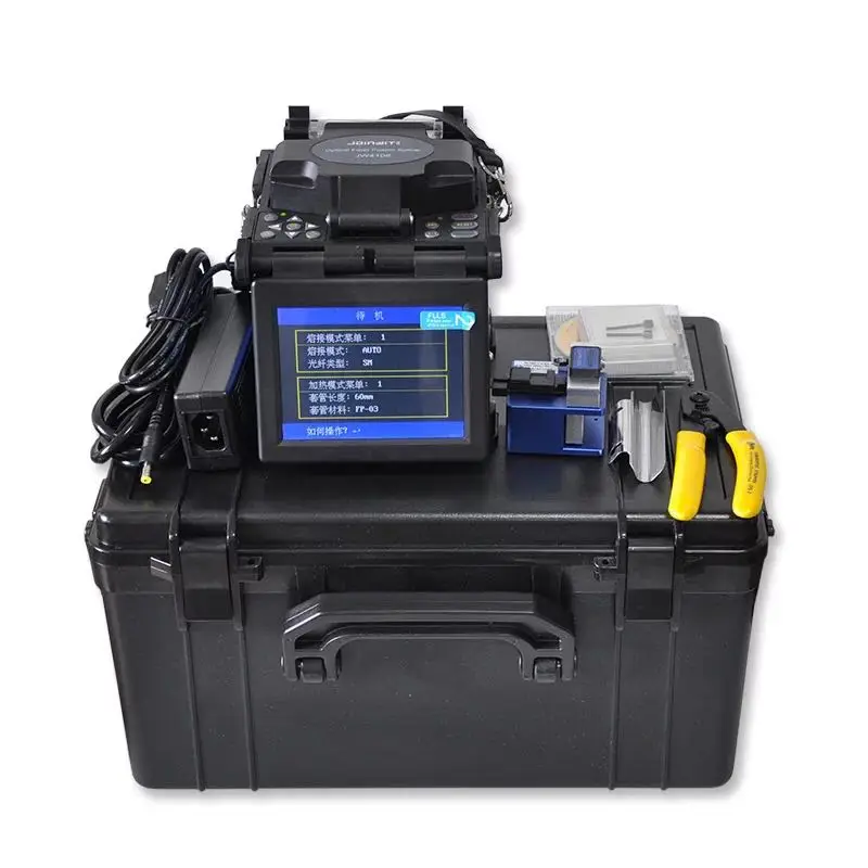 

JW4108S Fully Automatic Intelligent FTTH Optical Fiber Fusion Splicer Fiber Optic Cable Fusion Splicing Machine Welding Splicing