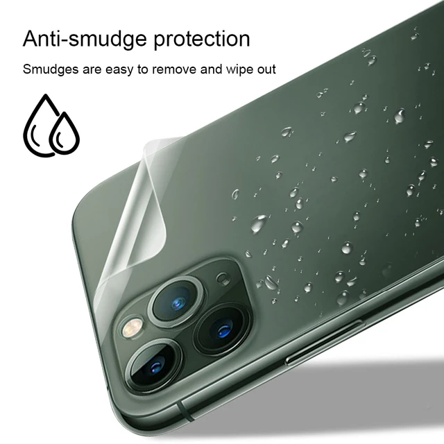 Plastic Film Protection on the Display of Latest IPhone 11 Pro