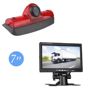 

HD 3rd Brake Light Camera 170°Back Reversing Rear View Camera for Transporter Nissan NV Passenger Cargo Van(2009-2019) Cargo Van