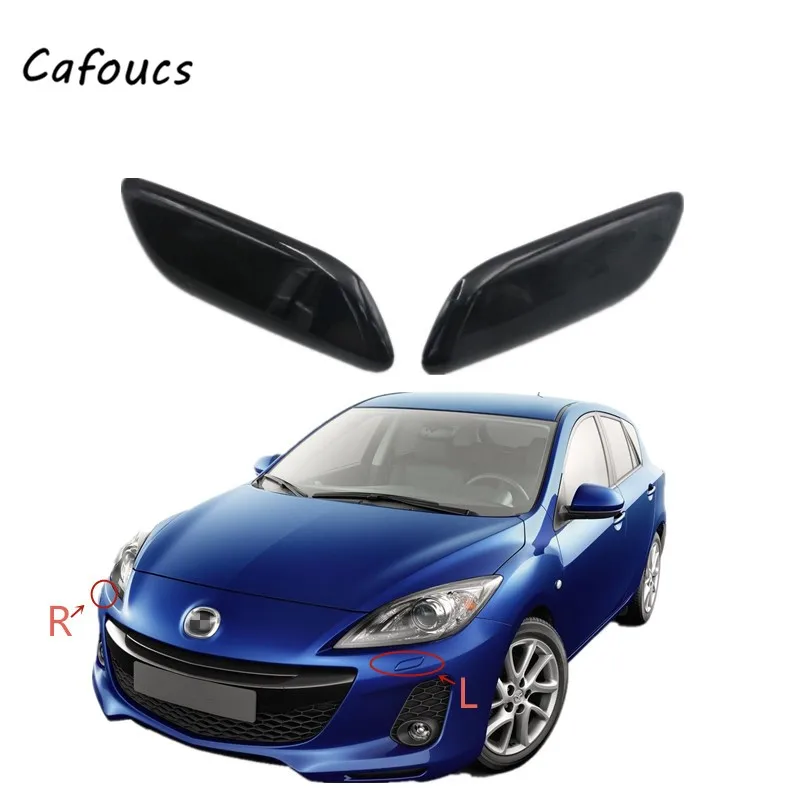 

Cafoucs For Mazda 3 BL 2011 2012 Car Headlight Washer Spray Nozzle Cover Cap