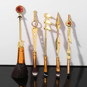 

Classic Anime Naruto Cosplay Makeup Brushes Set Design Synthetic Hair Brushes Set Blush Eyeshaow Eyebrow Highlighter Brush