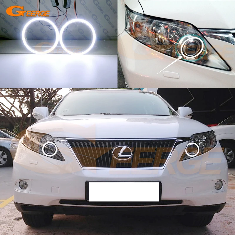 Для Lexus RX 450h 350 270 RX450h RX350 RX270 2009 2010 2011 2012 ультра яркий COB комплект светодиодов глаза