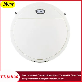 

Smart Automatic Sweeping Robot Spray Vacuum,UV Clean Dust Sweeper,Machine Intelligent Vacuum Cleaner