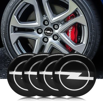 

4Pcs 56MM Car Styling Tyre Wheel Center Hub Caps Stickers For Opel Astra H G J Insignia Mokka Zafira Corsa Vectra C D Antara