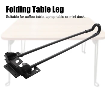 

Easy Install Accessories Furniture Hardware Iron Folding Table Leg Support Bracket With Screws Anti Slip Office Home Heavy Duty