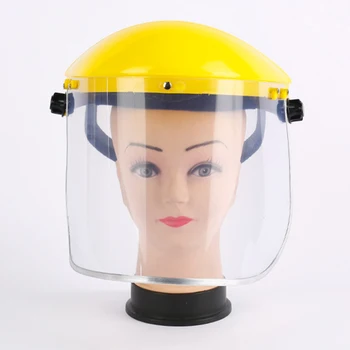 

Mask Visors Adjustable Angel Eye Clear PVC Guard Splash Proof Safety Grinding Face Shield Protective Gear Electric Welding