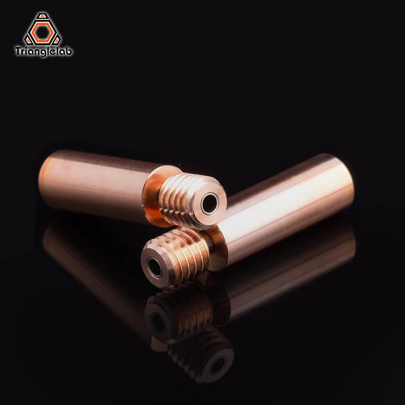 Linha do Comprimento m6 do Bi-metal do Heatbreak 27.5 mm da Liga de Cobre de Trianglelab Ender3 Cr10 para o Filamento do Ender Cr10s 1.75 mm Liso - Imagem 3