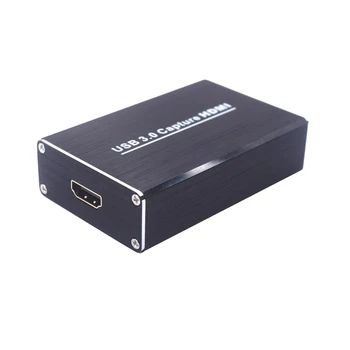 

1080P 60Fps Full HD Video Recorder HDMI To USB 3.0 Video Capture Card Device for Windows Mac Linux Phone Game PC Live