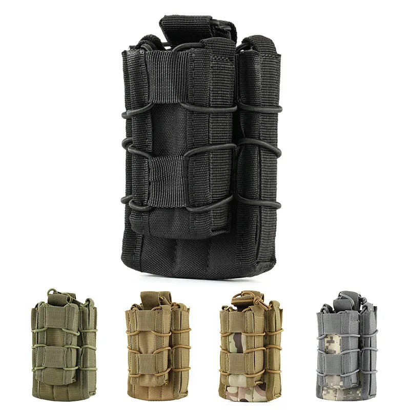 Военная Сумка Molle для магазина нейлоновый двойной Магнитный мешочек боеприпасов