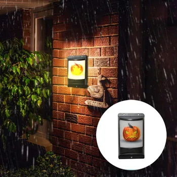 

Halloween Outdoor LED Solar Seaweed Wall Light Waterproof Landscape Light Home Atmosphere Light Great Gift for Halloween M50#
