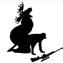 Автомобильная наклейка олень Бог поколение резные креативные модные наклейки импортные товары производители Европа и Америка пословицы W