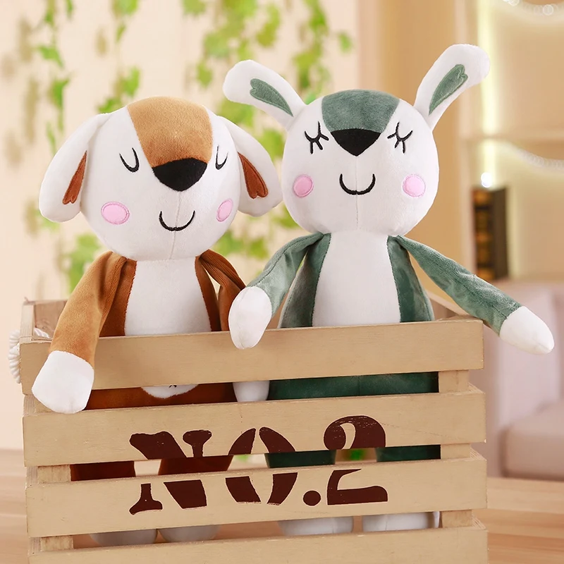 Kawaii Кролик собака мультфильм животное Мистер Собака и миссис подушки для пары