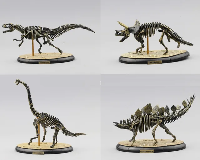 Jurassic World Brachiosaurus Skeleton Fossil PVC Assembly Dinosaur Toys Model Action Figures Best Gift 1