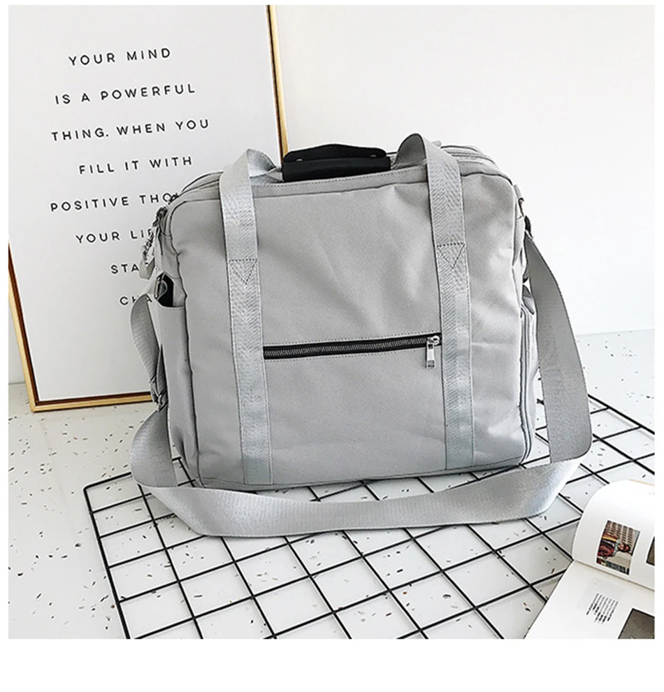 Fashion Training Gym Fitness Bag Women Men With Shoes Pocket Dry Wet Travel Handbag Luggage Fashion Sport Swimming Yoga Mat Bags