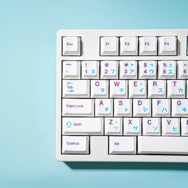Teclado Mecânico Keycaps Personagem Japonês Faça Você Mesmo Keycaps Shenpo Dye Pbt Pbow Tema 133 Chaves - Imagem 4
