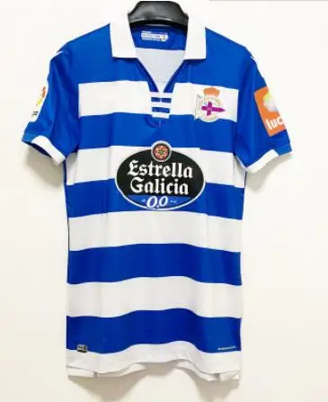 Deportivo La Coruna 20 Spain club FC home man jerseys Camiseta High quality Deportivo customize camiseta