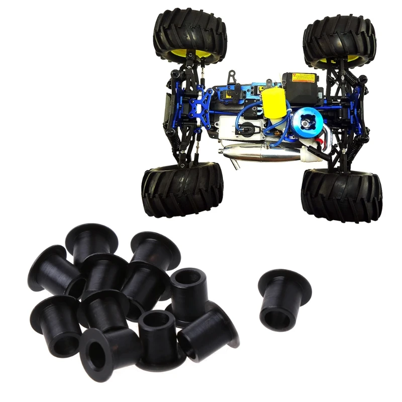 

12 Pcs HSP Racing 02101 Steering Plate Bushing Spare Parts For 1/10 RC Model Car AXYA