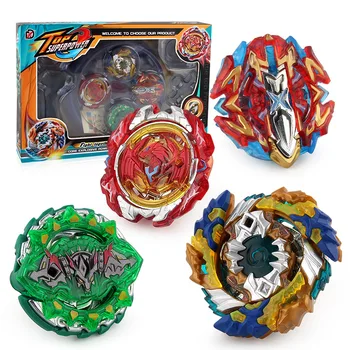 

Stadium Bayblade Burst Gyro Toy Metal Fury B122 Combat Boom Arena 4-in-1 Battle Gyroscope Spinning Top Blade Blade Set XD168-11