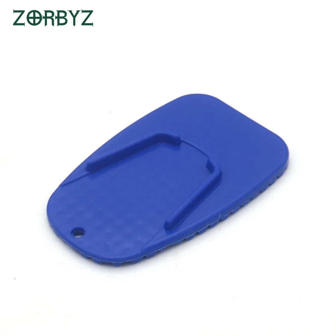 ZORBYZ синяя боковая Подставка для велосипеда Байкерская подставка парковки Harley Honda