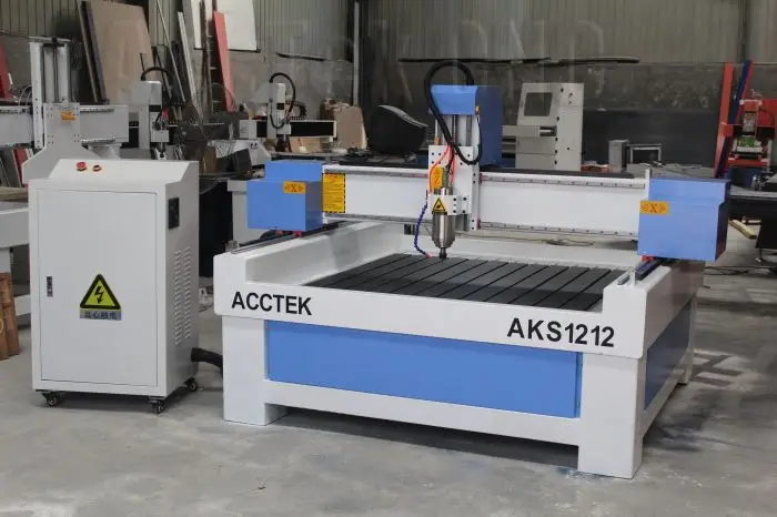 AccTek высокое качество cnc stoneworking гравировальный станок AKS1212 рабочая зона 1200*1200 мм