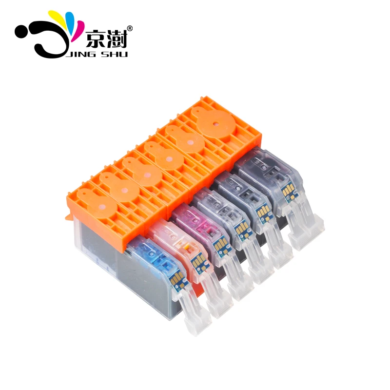 5 шт. PGI 525 CLI 526 pgi cli526 принтер чернильный картридж для canon pixma IP4850 IP4950 IX6550 MG5150 MG5250 MG5350