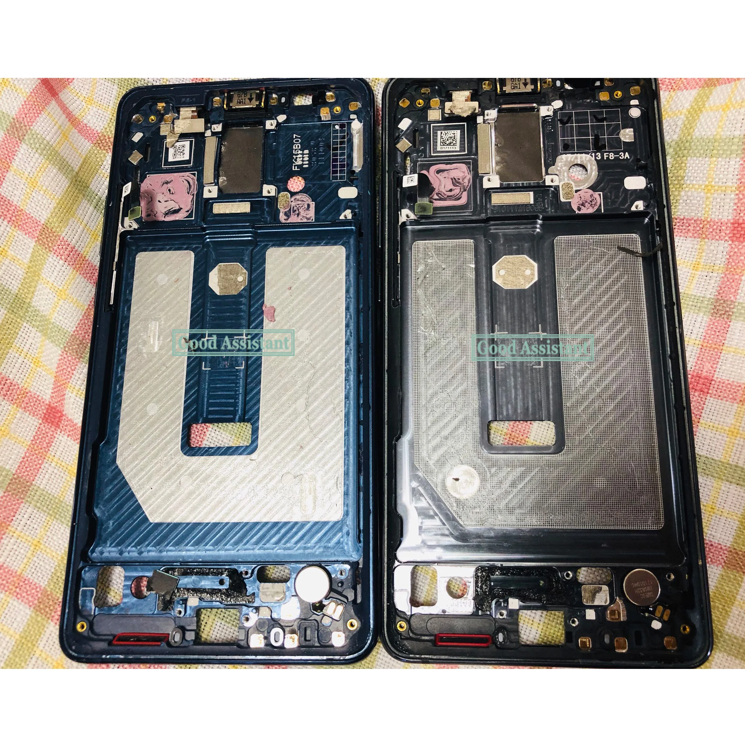 Б/у для Huawei Mate 10 Pro BLA-A09 BLA-L29 спереди Корпус шасси пластина ЖК-дисплей Дисплей Лицевая панель на переднюю раму
