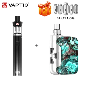 

E Cigarette Vaptio Fusion SP kit 1500mah 50W box mod All-in-one kit pod Vape native smog Electronic Cigarette Kit fashionable