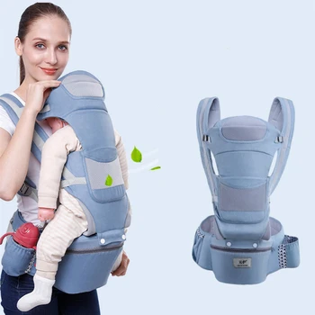 

Ergonomic Baby Backpacks Carrier Cushion Front Sitting Kangaroo Baby Wrap Sling Travel Multifunction Infant 0-48M Dropshipping