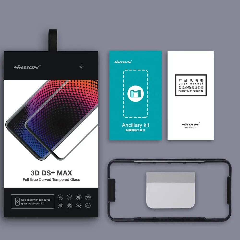 for Xiaomi Mi 10 Mi10 Pro 5G Tempered Glass Screen Protector Nillkin 3D DS+MAX Full Coverage Safety Glass for Xiaomi Mi10 Pro