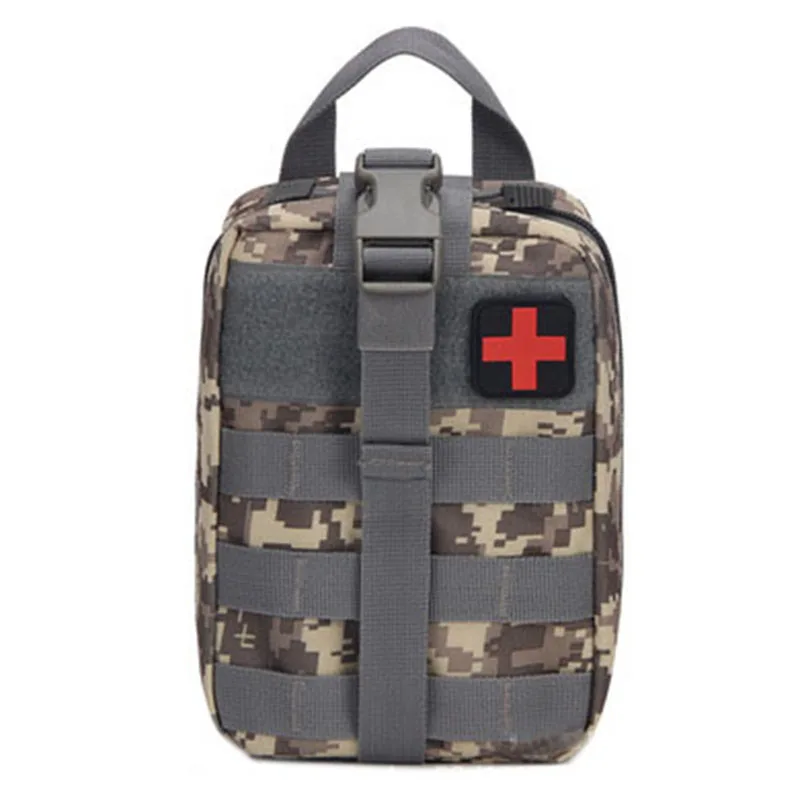 100 шт./лот Военная Тактическая полотняная Сумочка многоцелевая медицинская сумка тактическая спортивная сумка Molle сумка аптечка