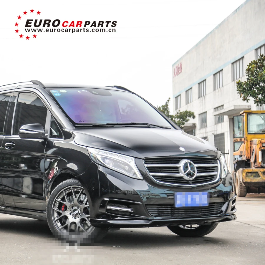 Комплект корпуса в стиле V class w447 B для V250 V260 с передним спойлером светодиодные