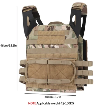 

HotHunting Body Armor JPC Molle Plate Carrier Vest Outdoor CS Game Paintball Airsoft Vest Shooting Accessories 66