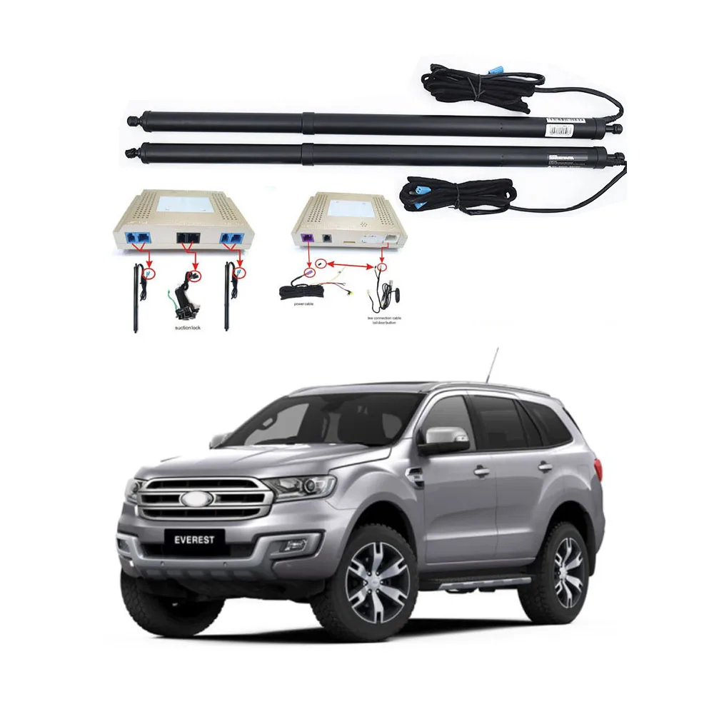 New Electric tailgate refitted for FORD EVEREST 2016 -Tail box intelligent electric tail door Power tailgate lift Lock New Electric tailgate refitted for FORD EVEREST 2016 -Tail box intelligent electric tail door Power tailgate lift Lock