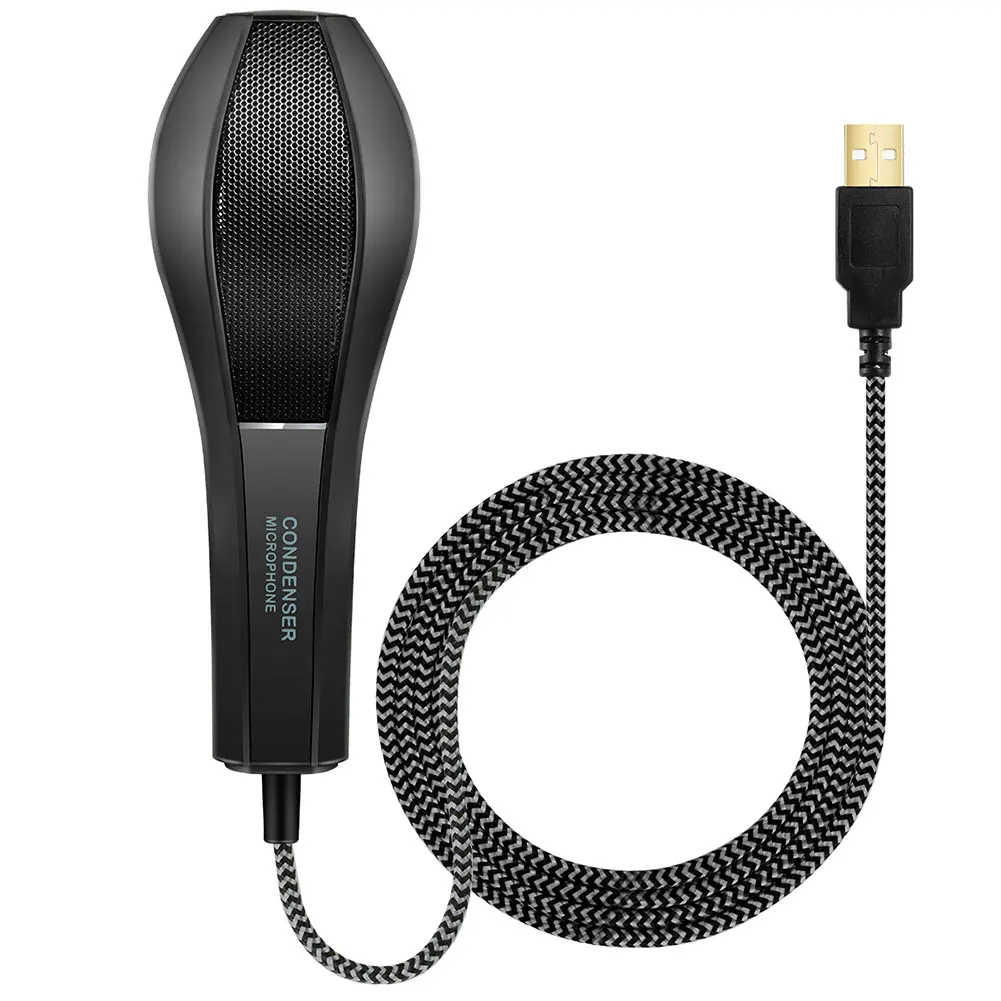 Трансляция USB проводной онлайн-чат компьютер низкий уровень шума пение для ПК ноутбук игральные игры конденсаторный микрофон штатив Стенд